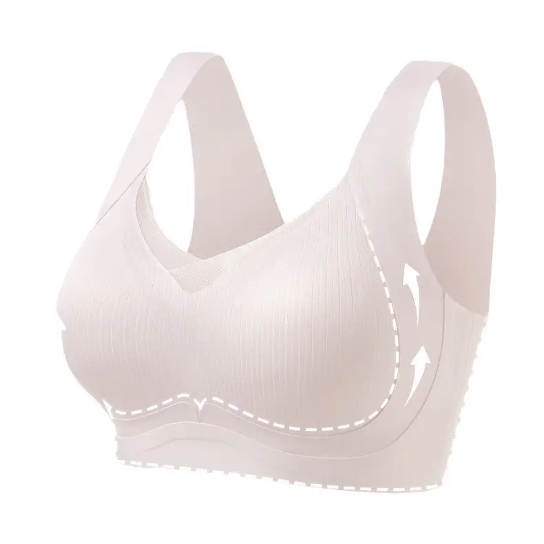Seamless Pull-Up Bra Large Size Lace Intimates - Image 11