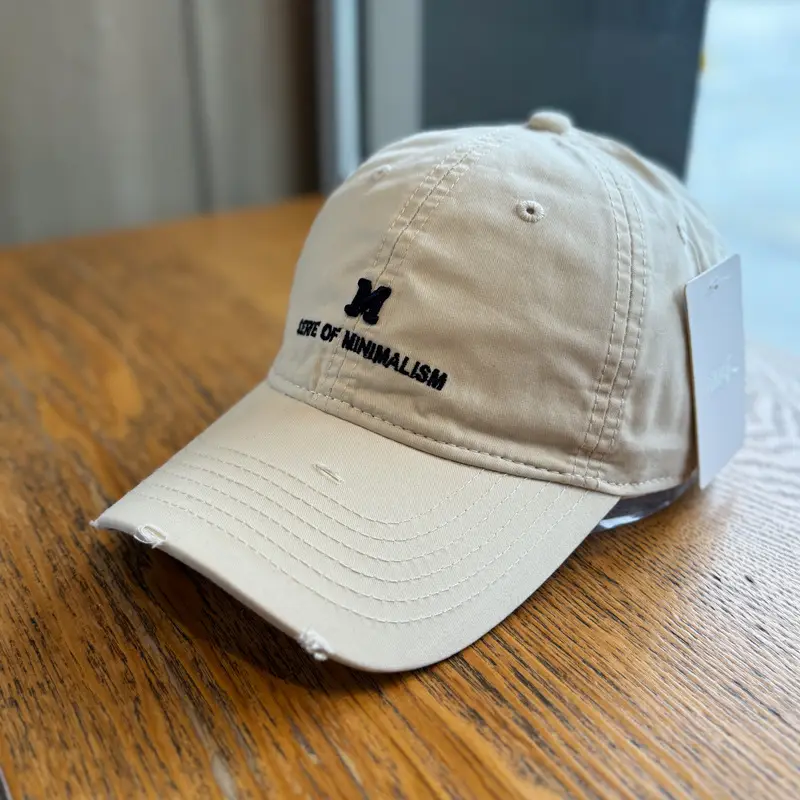 Duck Tongue Baseball Cap Small Beige Series of Minimalism — feature 14