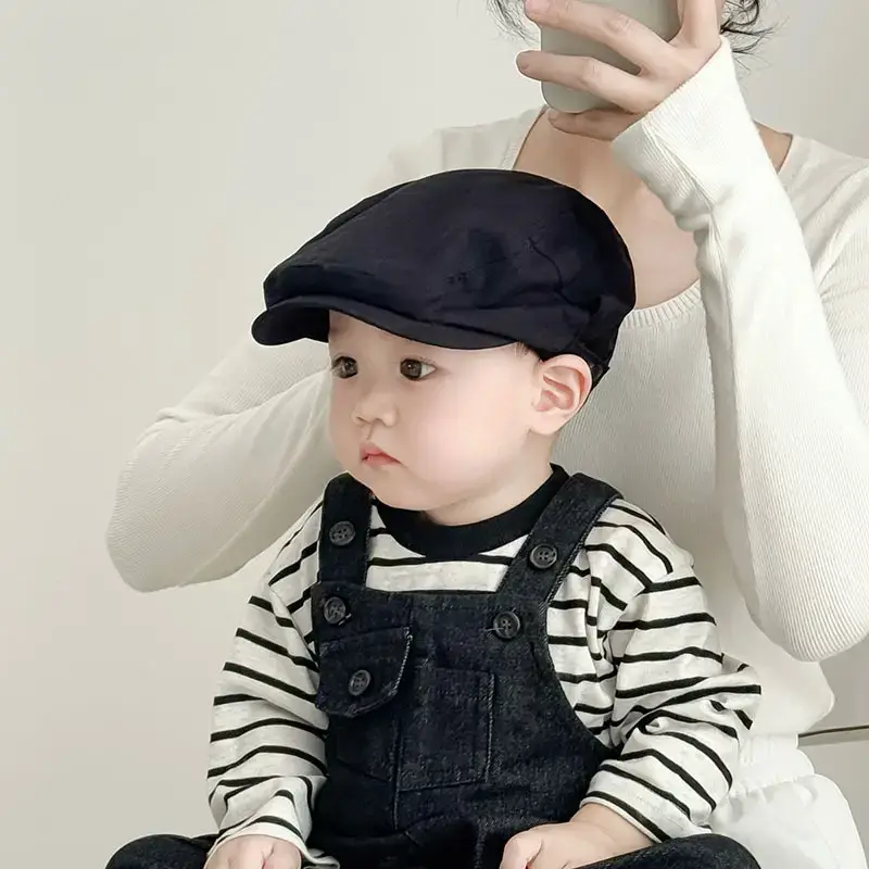 Kids Duck Tongue Hat Summer Sunshade Beret