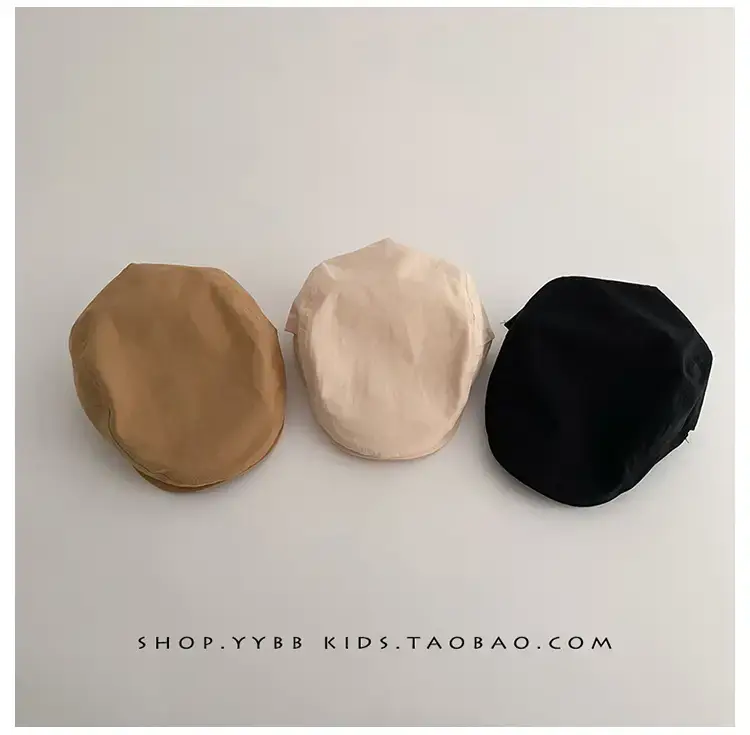 Kids Duck Tongue Hat Summer Sunshade Beret — feature 10