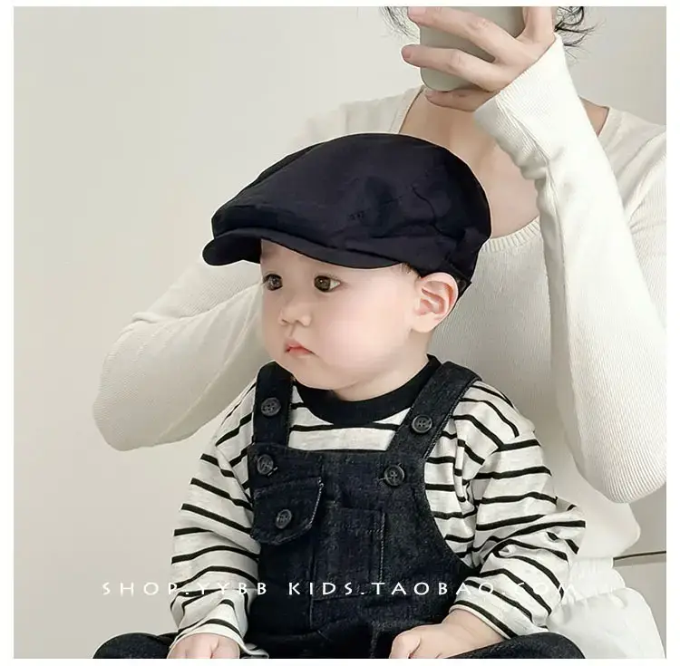 Kids Duck Tongue Hat Summer Sunshade Beret — feature 5