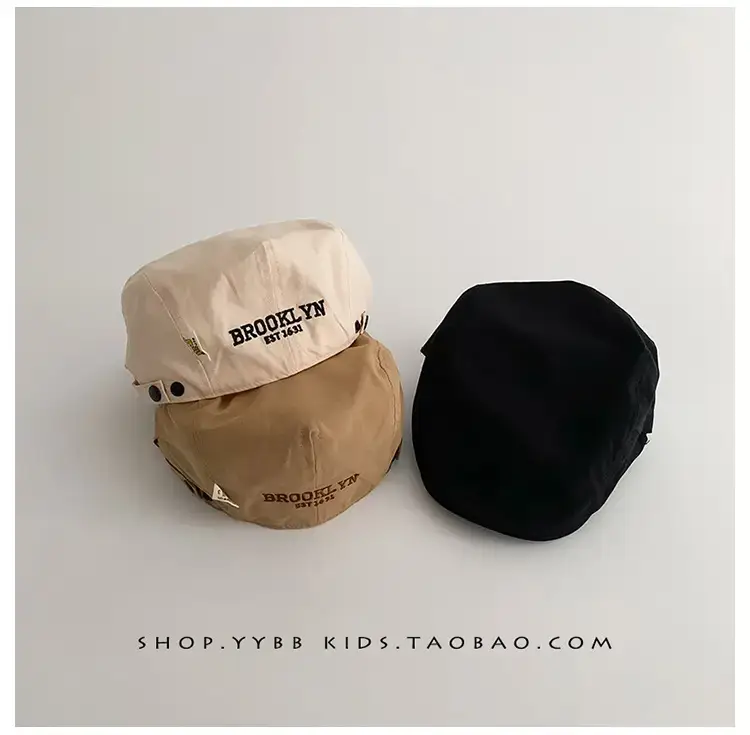 Kids Duck Tongue Hat Summer Sunshade Beret — feature 7