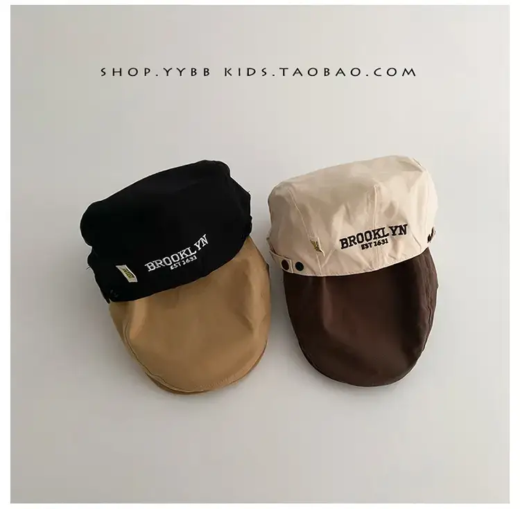 Kids Duck Tongue Hat Summer Sunshade Beret — feature 8