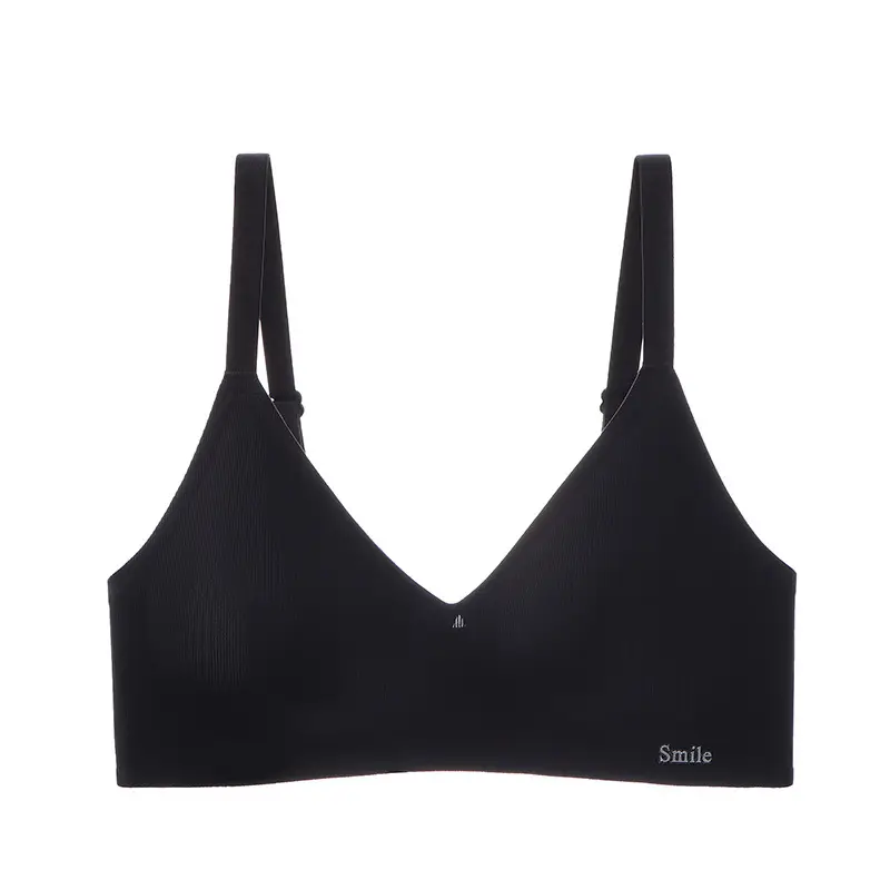 Wire-Free Jelly Soft Bra for Women, Adjustable Side Cinch, Breast-Covering, Ultra-Thin