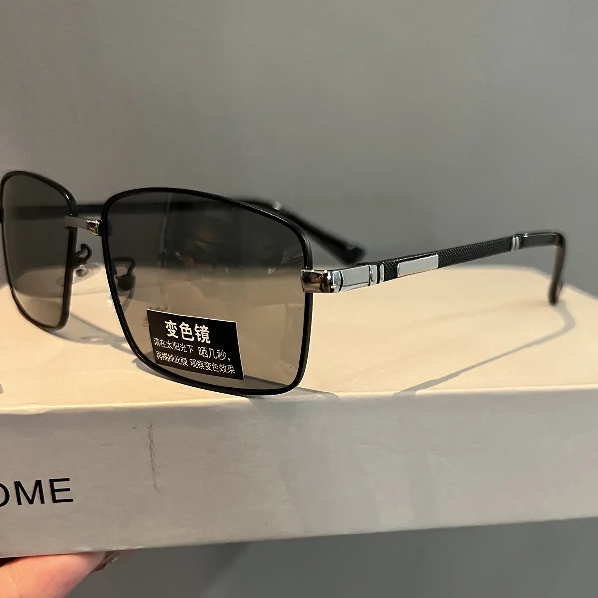 Men's Polarized UV400 Anti-UV Sunglasses Black Ultra Lightweight - Image 5