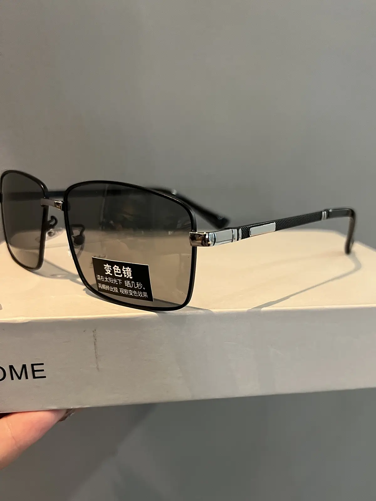 Men's Polarized UV400 Anti-UV Sunglasses Black Ultra Lightweight β feature 5
