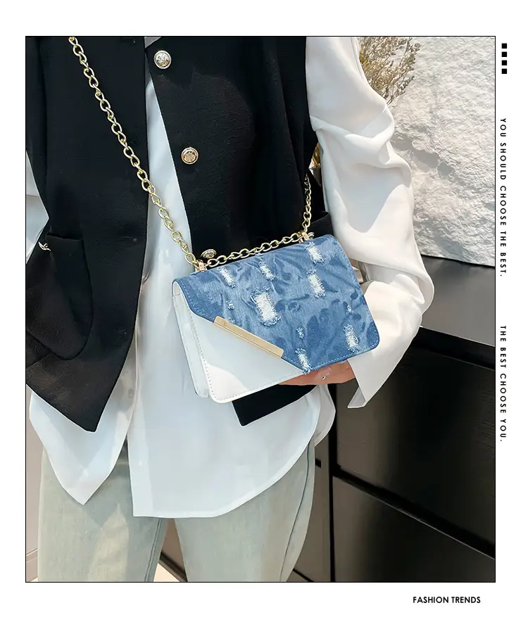2025 Blue Printed Shoulder Bags for Women — feature 1