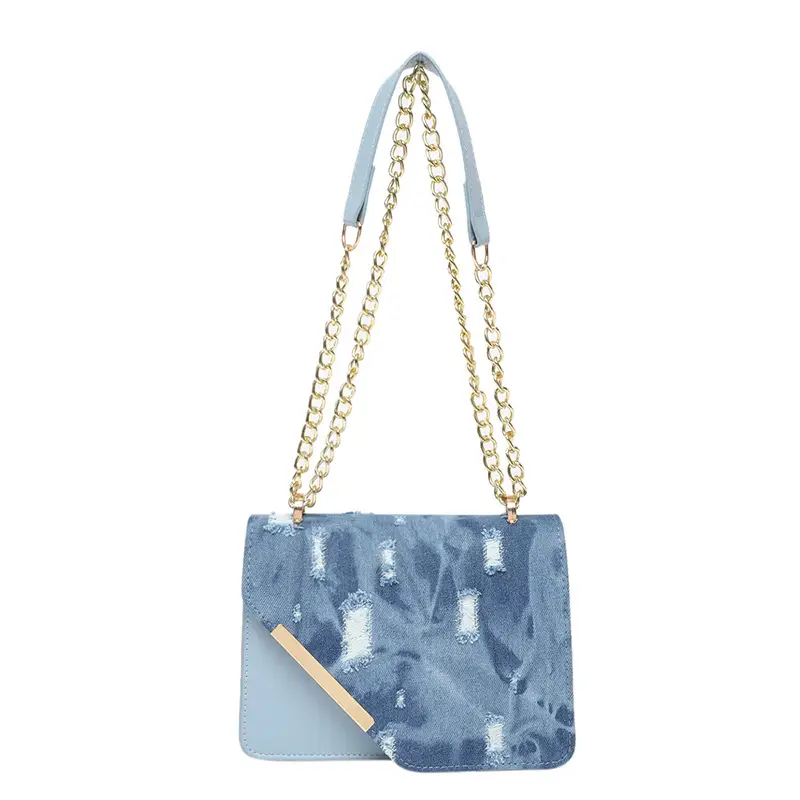 2025 Blue Printed Shoulder Bags for Women
