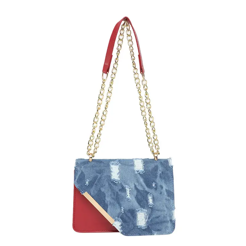 2025 Blue Printed Shoulder Bags for Women