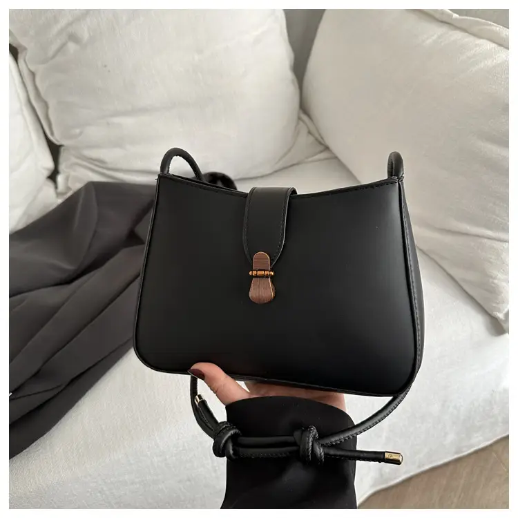 Women's Vintage Underarm Bag Brown Square Commuting Shoulder Crossbody — feature 22