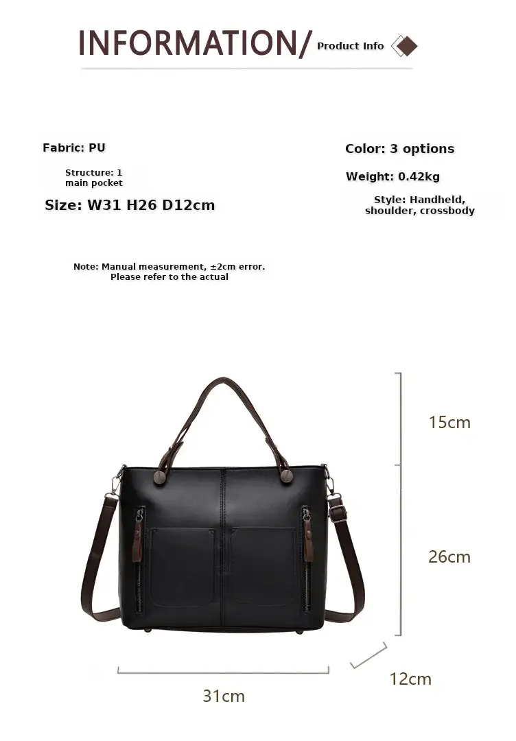 2025 Women's Large Capacity Shoulder Bags for Fashion — feature 3