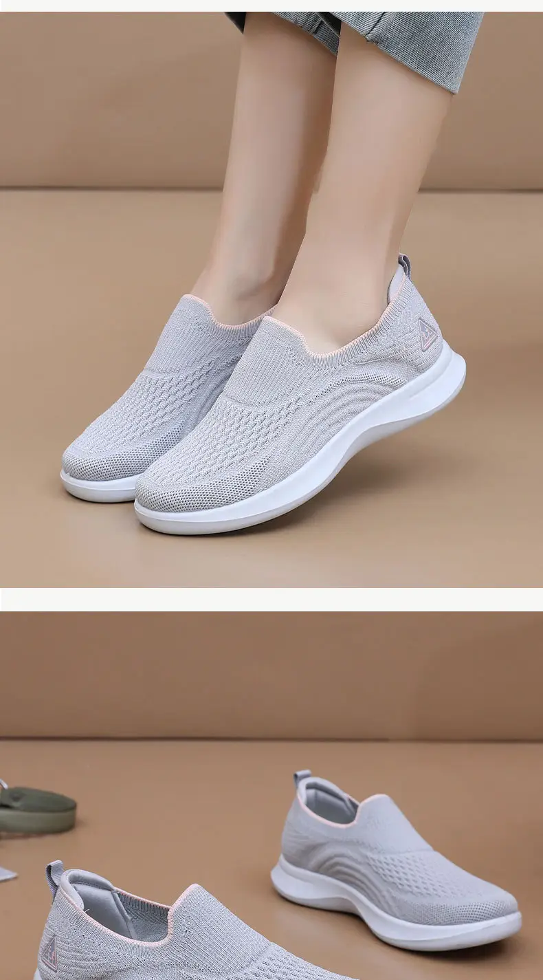 Shoes Women's Spring New Slip-on Women's Shoes Casual Walking Shoes Fashion Custom sneaker Women's Soft Sole Lazy Shoes — feature 20