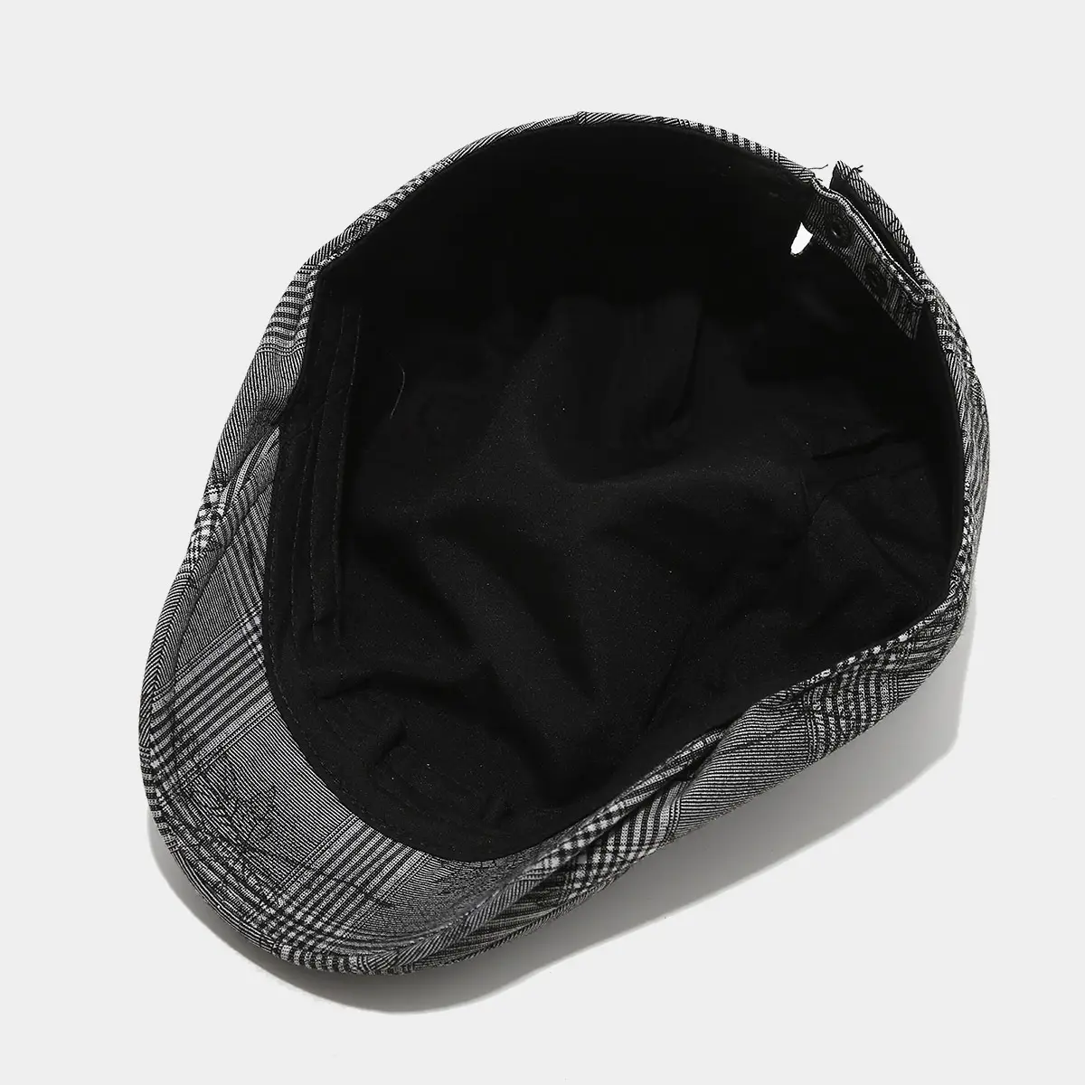 Men's Plaid European Leaf Cap Spring Summer Forward - Image 7