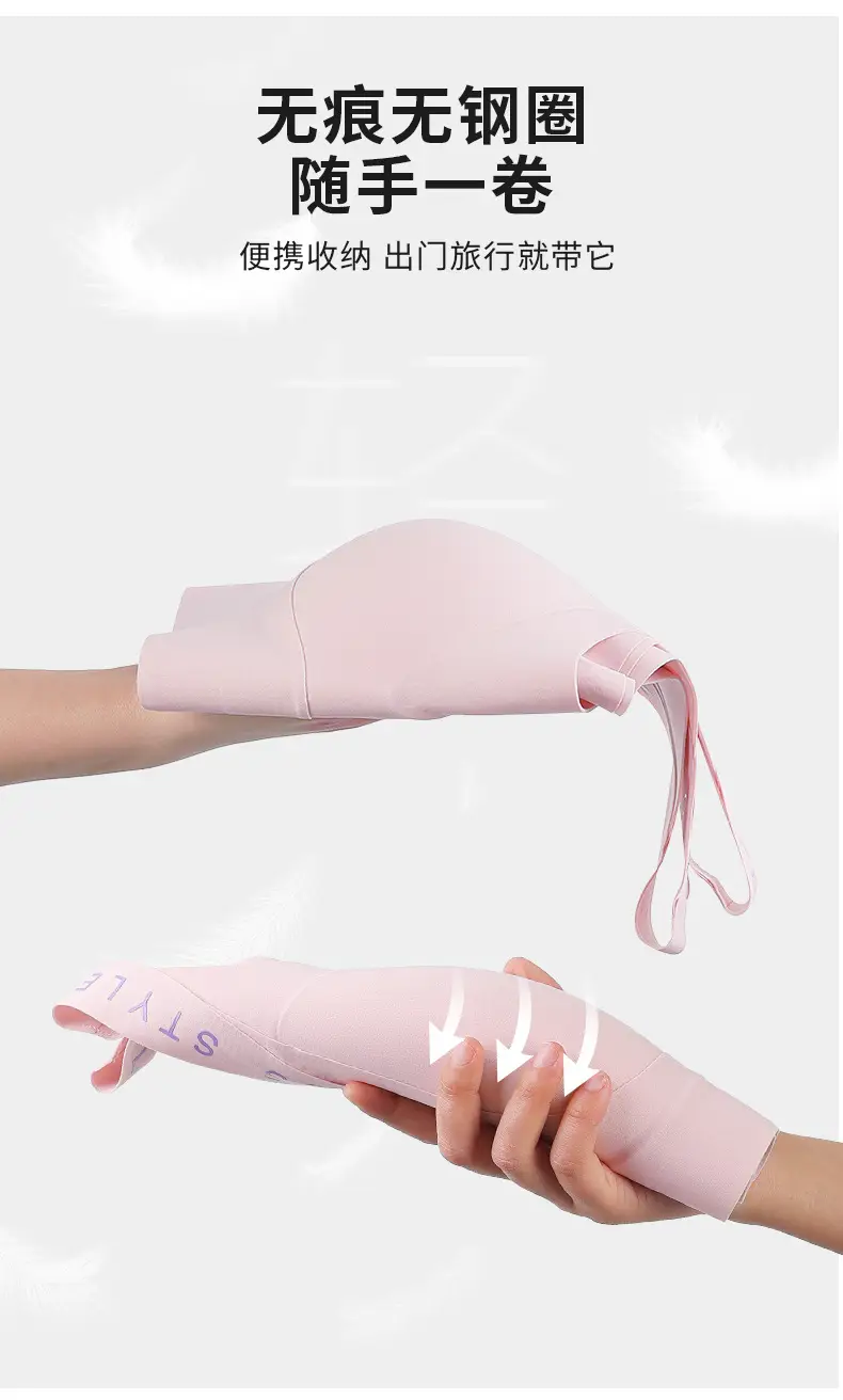 Light White Letter Print Sports Bra for Women — feature 14