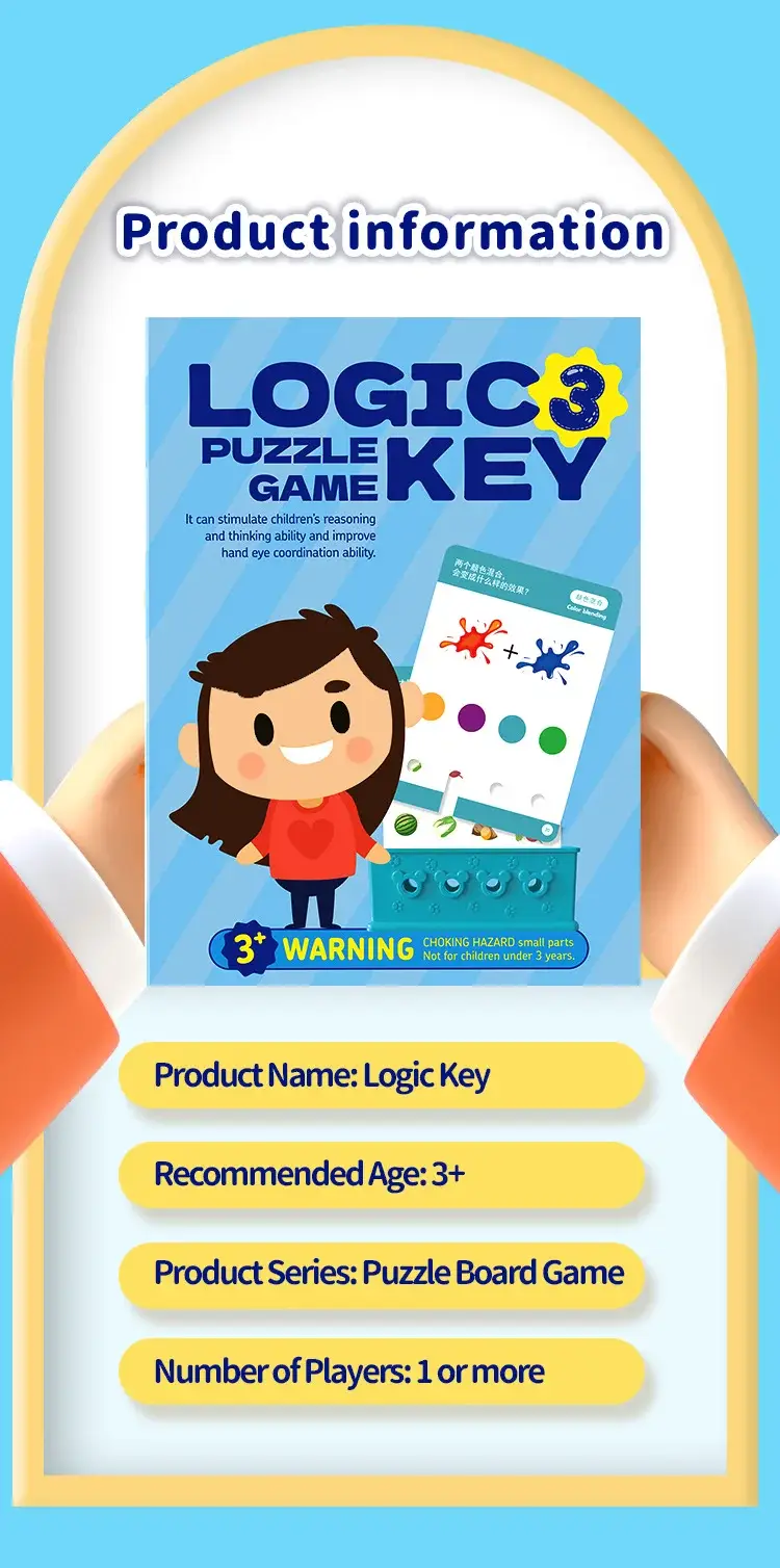 192 Logic Puzzles for Kids Educational Toy — feature 10