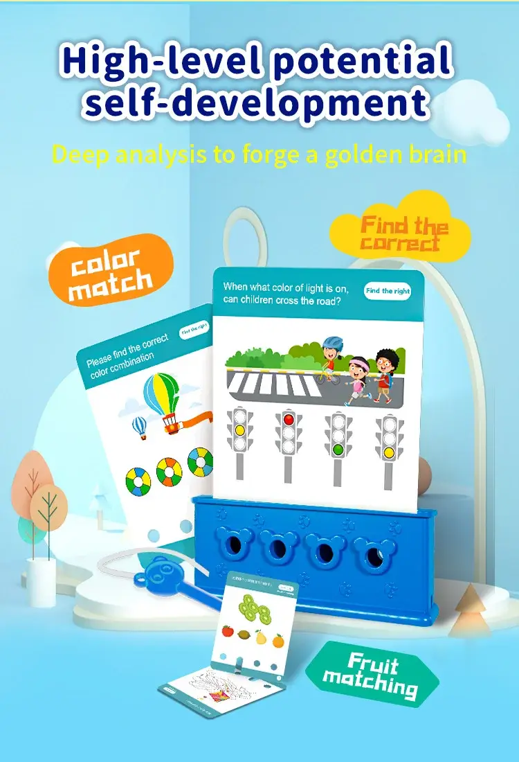 192 Logic Puzzles for Kids Educational Toy — feature 5