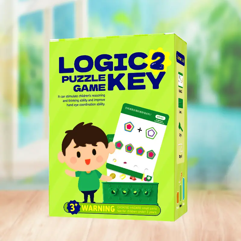 192 Logic Puzzles for Kids Educational Toy