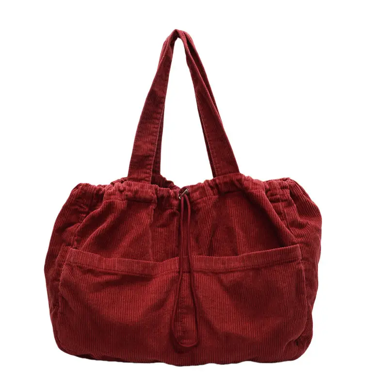Red Pleated Crossbody Bag Large Capacity 2025 — feature 44