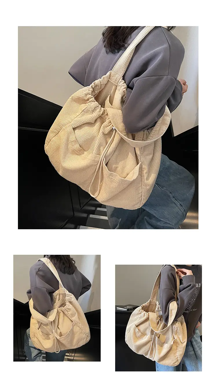 Red Pleated Crossbody Bag Large Capacity 2025 — feature 8