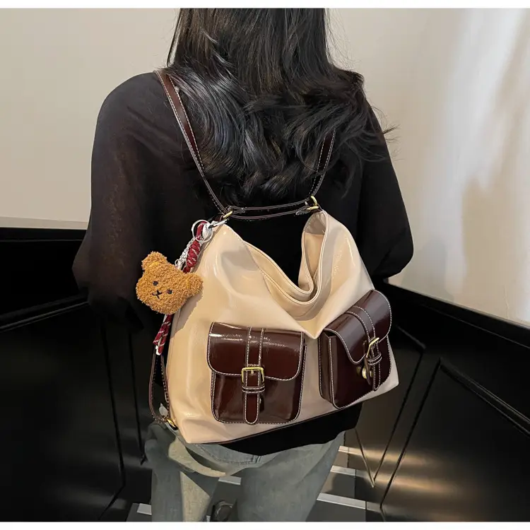 Black Crossbody Bag with Heart Charm for Women — feature 23