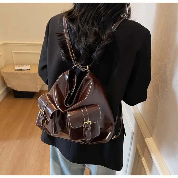 Black Crossbody Bag with Heart Charm for Women — feature 27