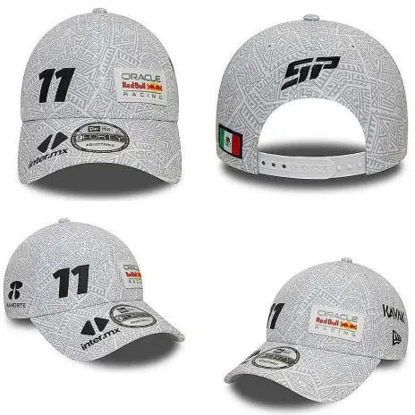 F1 Red Bull Racing Team New Racing Hat Vista Perez Same Style Sports All-Match Fashion Men's and Women's Duck Tongue Hat