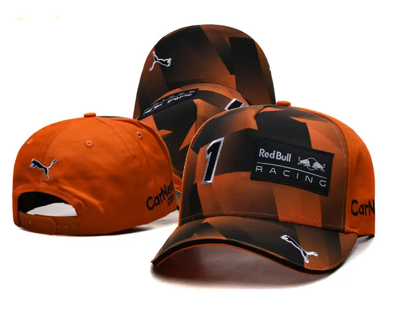 F1 Red Bull Racing Team New Racing Hat Vista Perez Same Style Sports All-Match Fashion Men's and Women's Duck Tongue Hat — feature 11