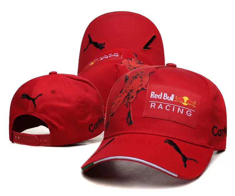 F1 Red Bull Racing Team New Racing Hat Vista Perez Same Style Sports All-Match Fashion Men's and Women's Duck Tongue Hat — feature 23