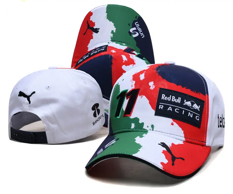 F1 Red Bull Racing Team New Racing Hat Vista Perez Same Style Sports All-Match Fashion Men's and Women's Duck Tongue Hat — feature 24