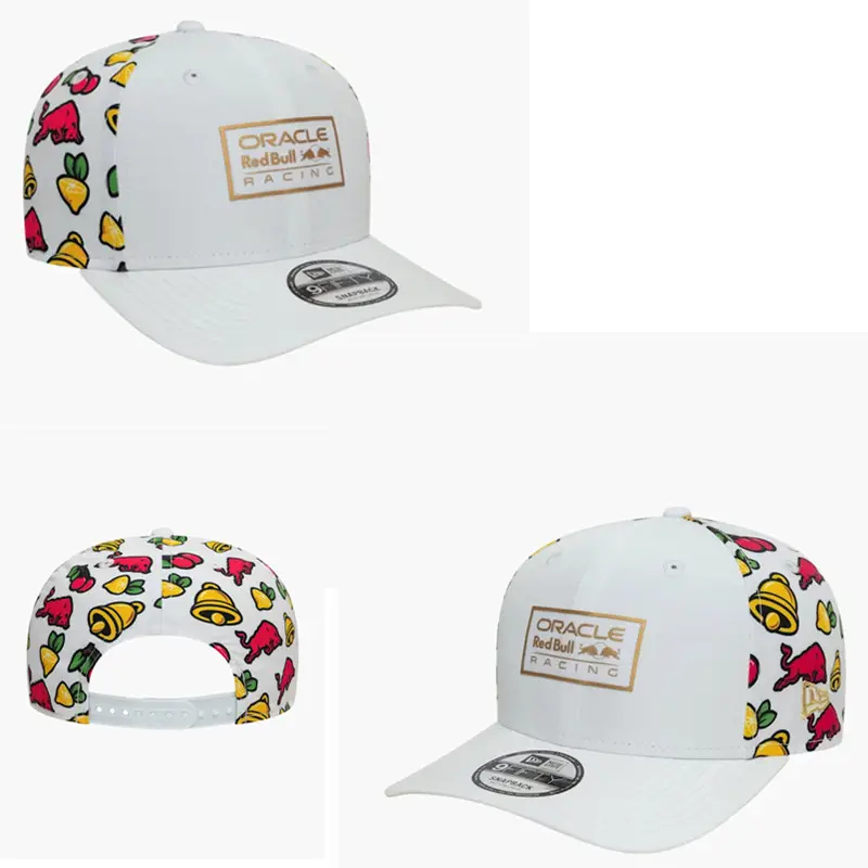 F1 Red Bull Racing Team New Racing Hat Vista Perez Same Style Sports All-Match Fashion Men's and Women's Duck Tongue Hat — feature 5