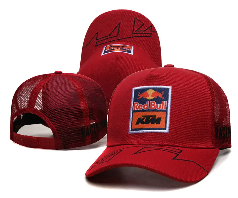 F1 Red Bull Racing Team New Racing Hat Vista Perez Same Style Sports All-Match Fashion Men's and Women's Duck Tongue Hat — feature 9