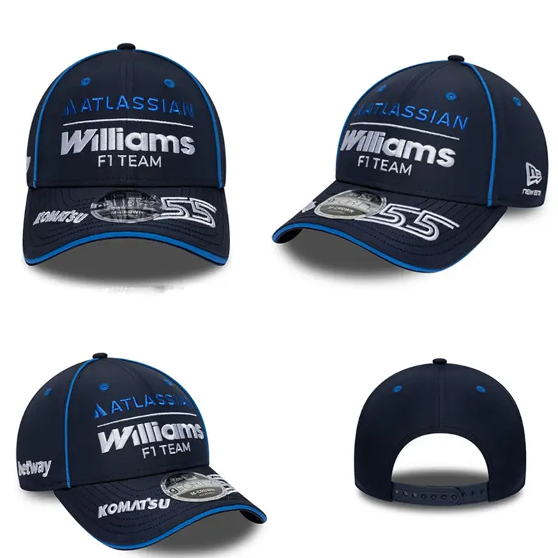 F1 Red Bull Racing Team New Racing Hat Vista Perez Same Style Sports All-Match Fashion Men's and Women's Duck Tongue Hat