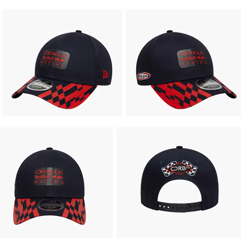 F1 Red Bull Racing Team New Racing Hat Vista Perez Same Style Sports All-Match Fashion Men's and Women's Duck Tongue Hat