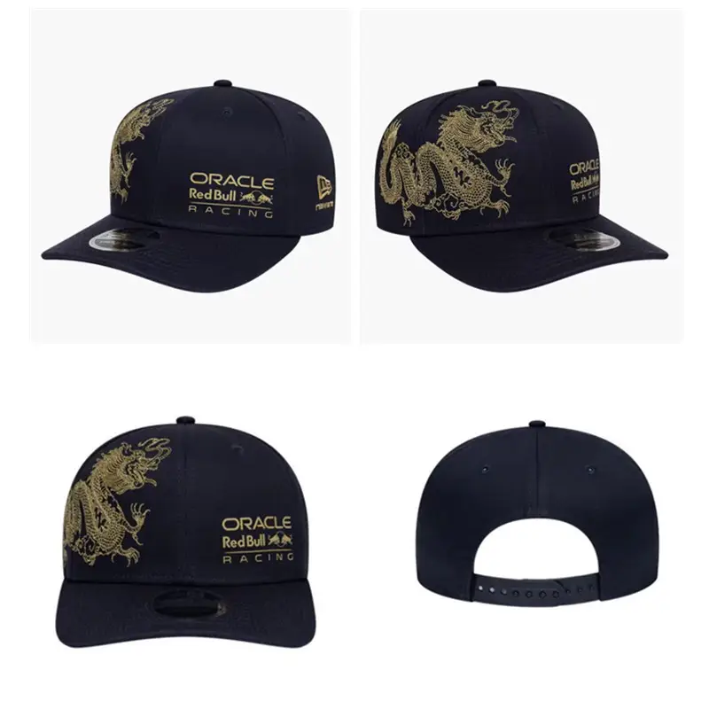 F1 Red Bull Racing Team New Racing Hat Vista Perez Same Style Sports All-Match Fashion Men's and Women's Duck Tongue Hat