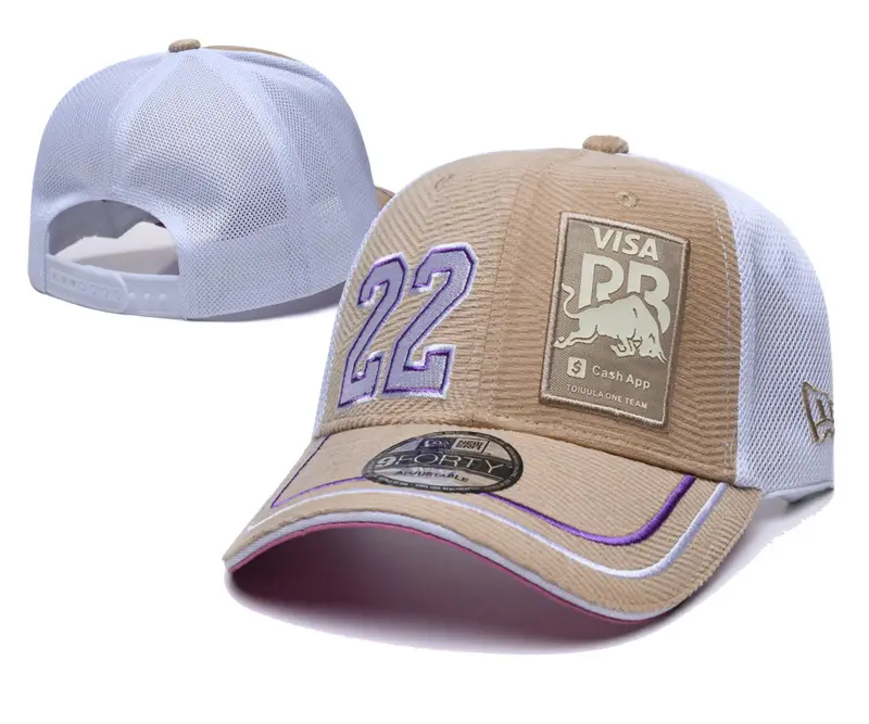 F1 Red Bull Racing Team New Racing Hat Vista Perez Same Style Sports All-Match Fashion Men's and Women's Duck Tongue Hat