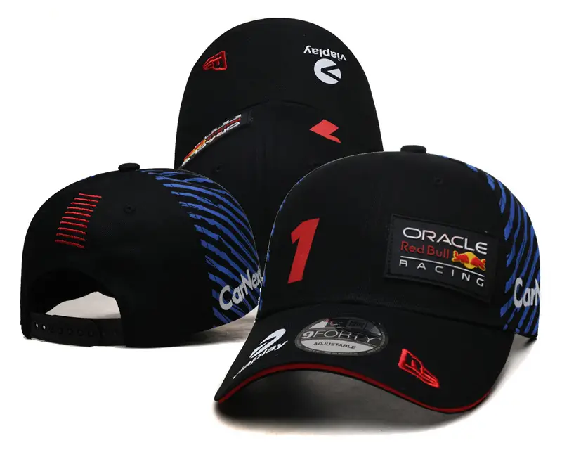 F1 Red Bull Racing Team New Racing Hat Vista Perez Same Style Sports All-Match Fashion Men's and Women's Duck Tongue Hat