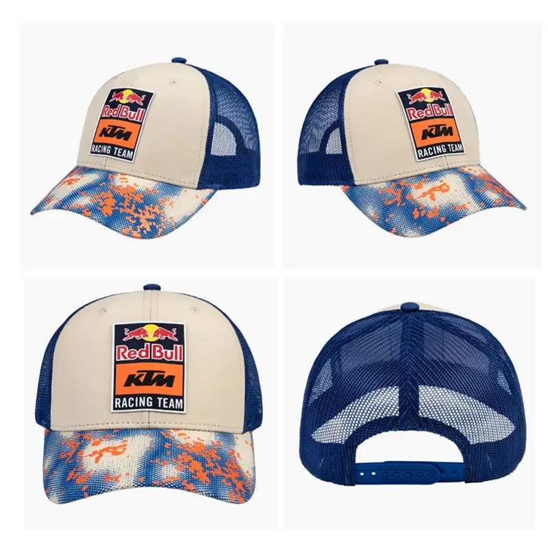 F1 Red Bull Racing Team New Racing Hat Vista Perez Same Style Sports All-Match Fashion Men's and Women's Duck Tongue Hat
