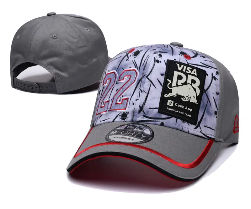 F1 Red Bull Racing Team New Racing Hat Vista Perez Same Style Sports All-Match Fashion Men's and Women's Duck Tongue Hat