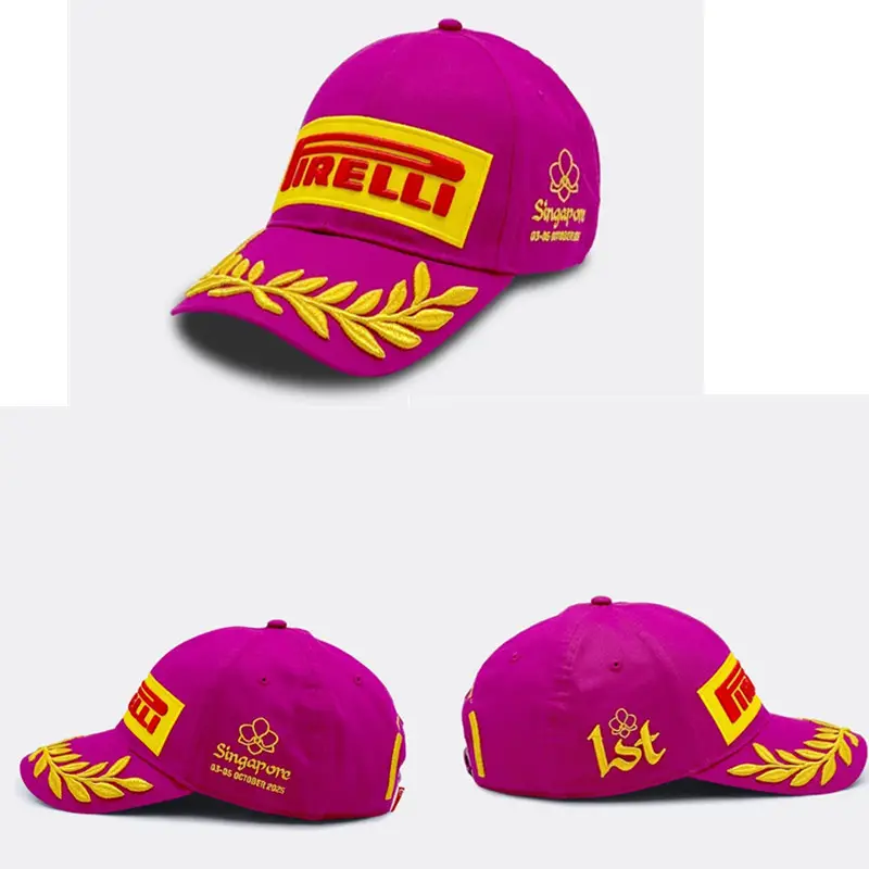 F1 Red Bull Racing Team New Racing Hat Vista Perez Same Style Sports All-Match Fashion Men's and Women's Duck Tongue Hat