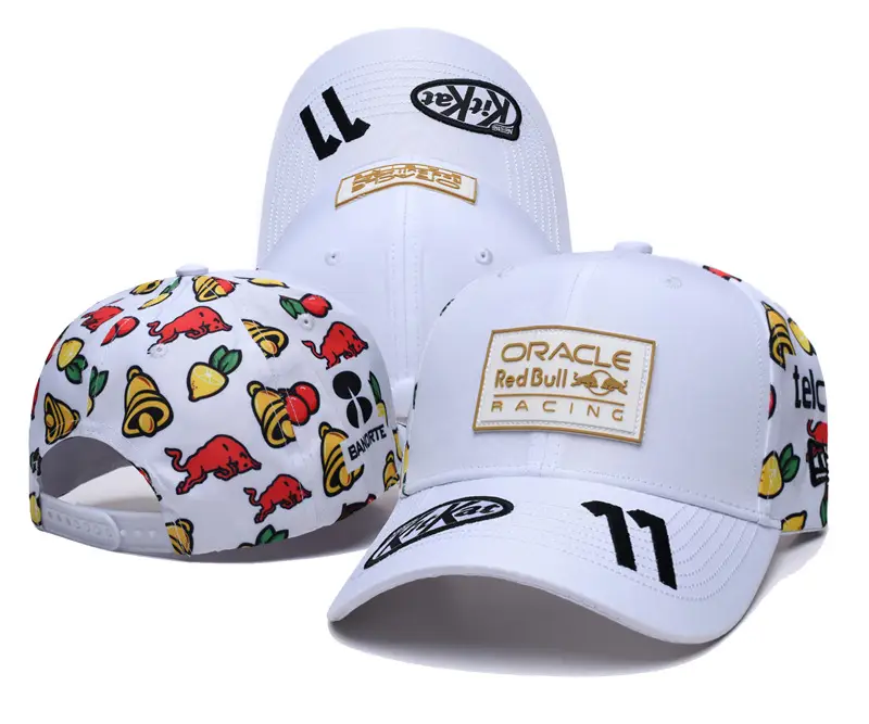 F1 Red Bull Racing Team New Racing Hat Vista Perez Same Style Sports All-Match Fashion Men's and Women's Duck Tongue Hat