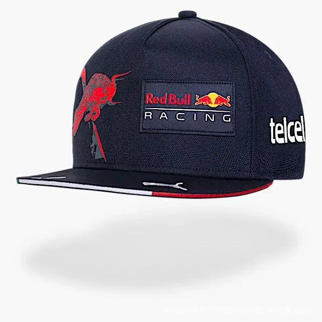 F1 Red Bull Racing Team New Racing Hat Vista Perez Same Style Sports All-Match Fashion Men's and Women's Duck Tongue Hat
