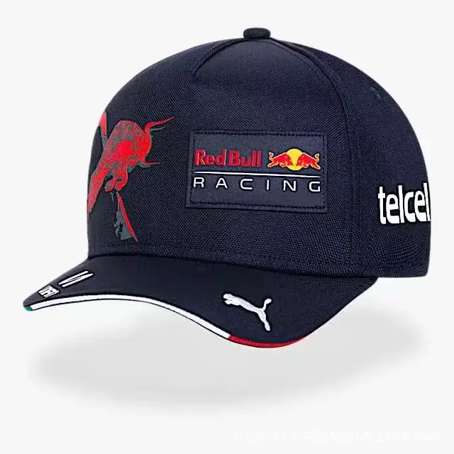 F1 Red Bull Racing Team New Racing Hat Vista Perez Same Style Sports All-Match Fashion Men's and Women's Duck Tongue Hat