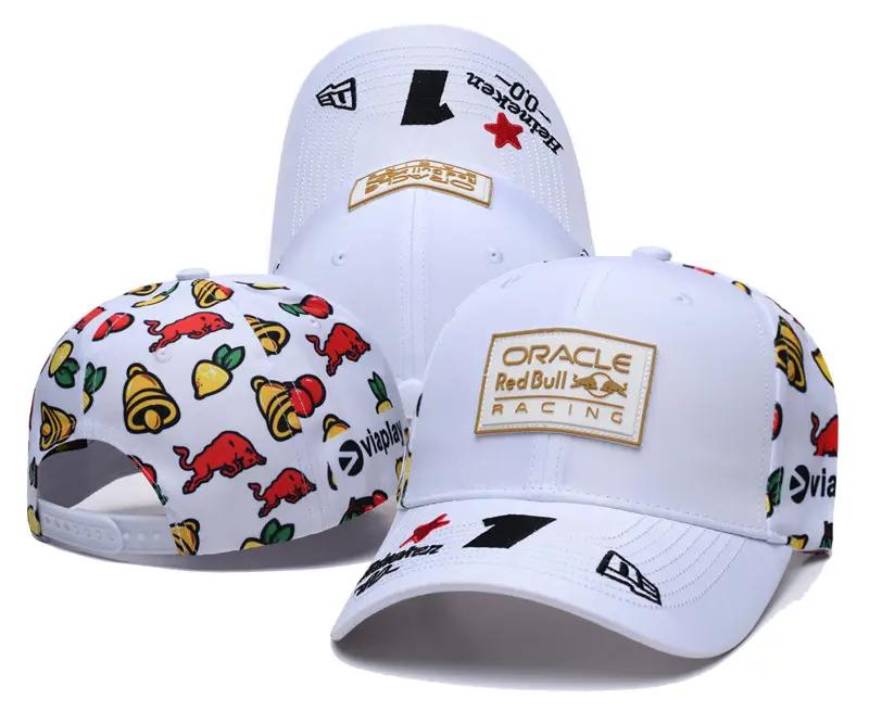 F1 Red Bull Racing Team New Racing Hat Vista Perez Same Style Sports All-Match Fashion Men's and Women's Duck Tongue Hat
