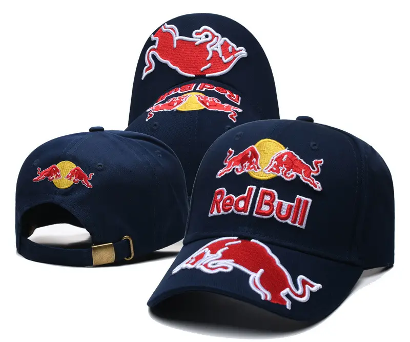 F1 Red Bull Racing Team New Racing Hat Vista Perez Same Style Sports All-Match Fashion Men's and Women's Duck Tongue Hat