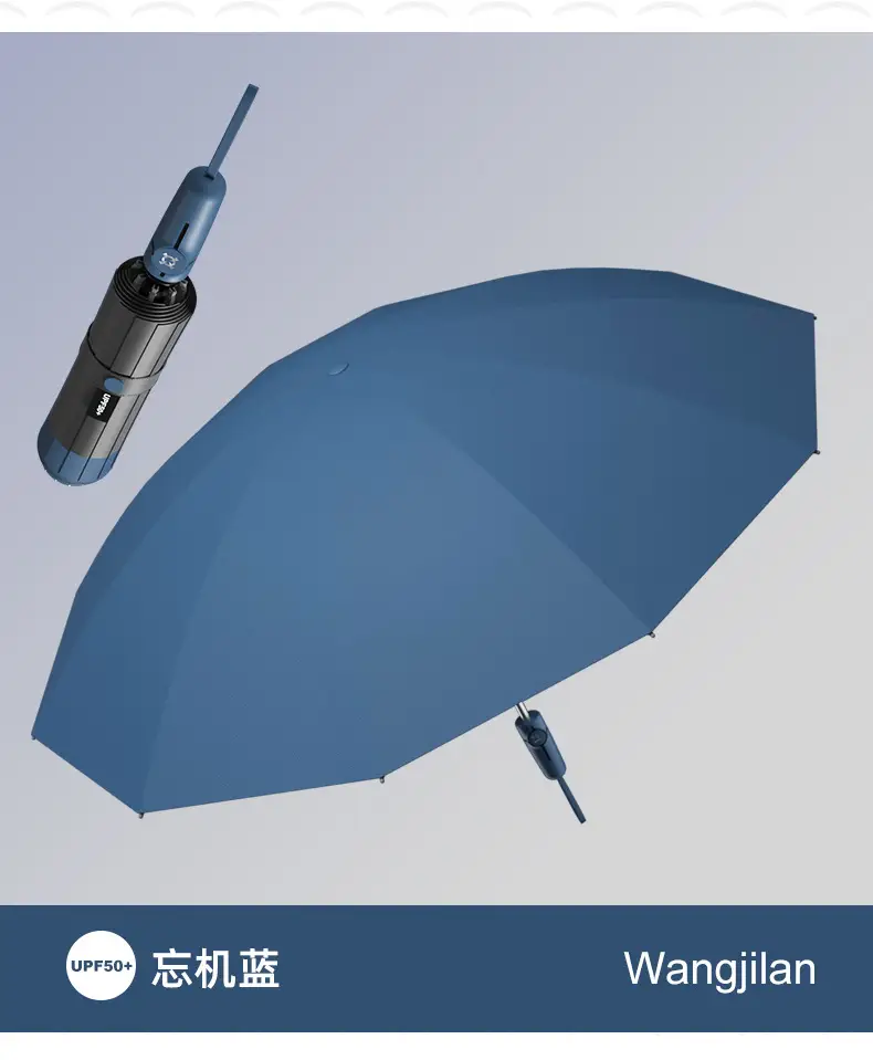 Full Automatic Folding Umbrella with LED Lights — feature 14