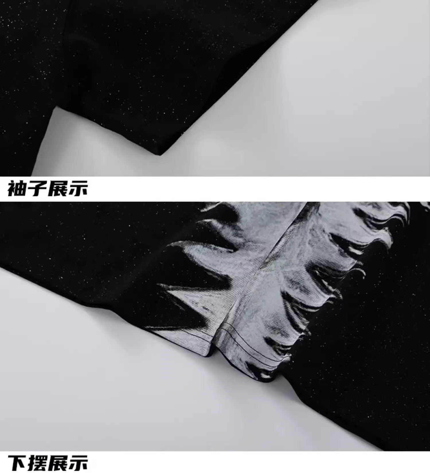 Boys Black Printed 2026 Summer Shorts T-Shirt Set — feature 8