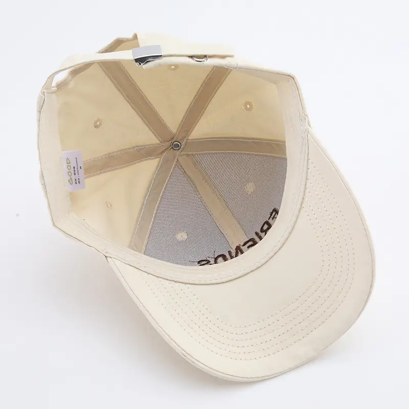 Women's Black Korean Letter Embroidered Cap — feature 5