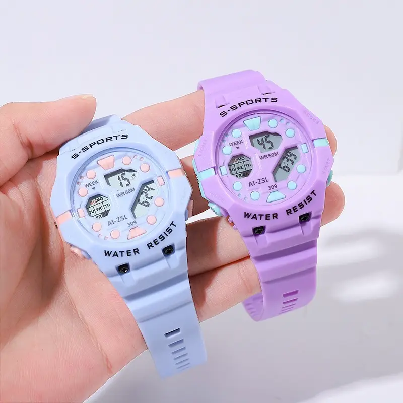 Luminous Waterproof Sports Watch for Youth - Image 4