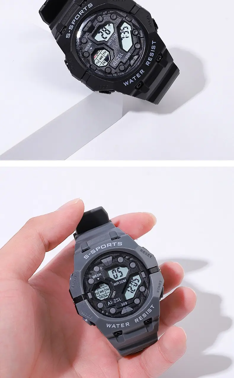 Luminous Waterproof Sports Watch for Youth — feature 12