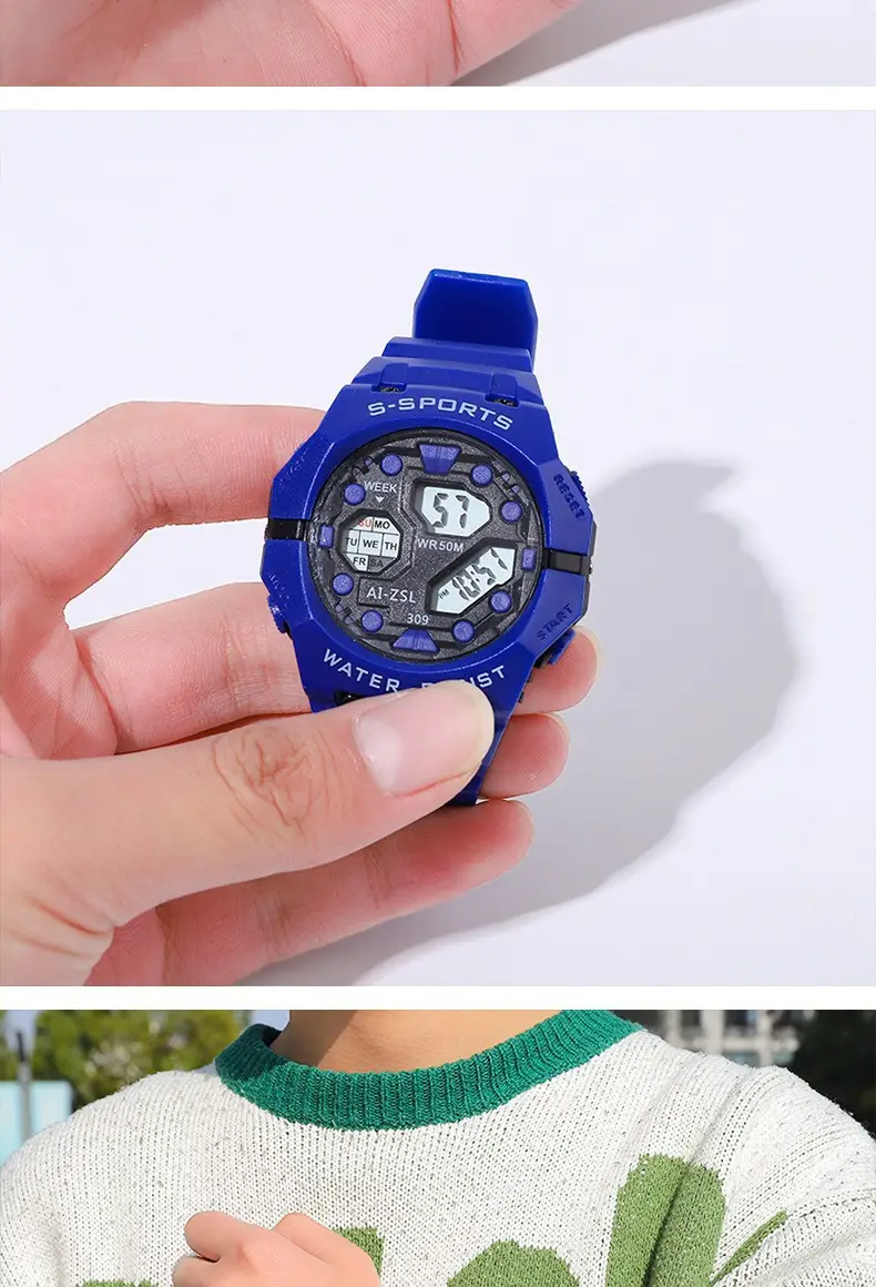 Luminous Waterproof Sports Watch for Youth — feature 13